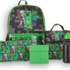 Minecraft Rugzak Creeper Zombie Skeleton 5 Pieces - Hoogte 44cm -Tas Kortingswinkel 1200x994 3
