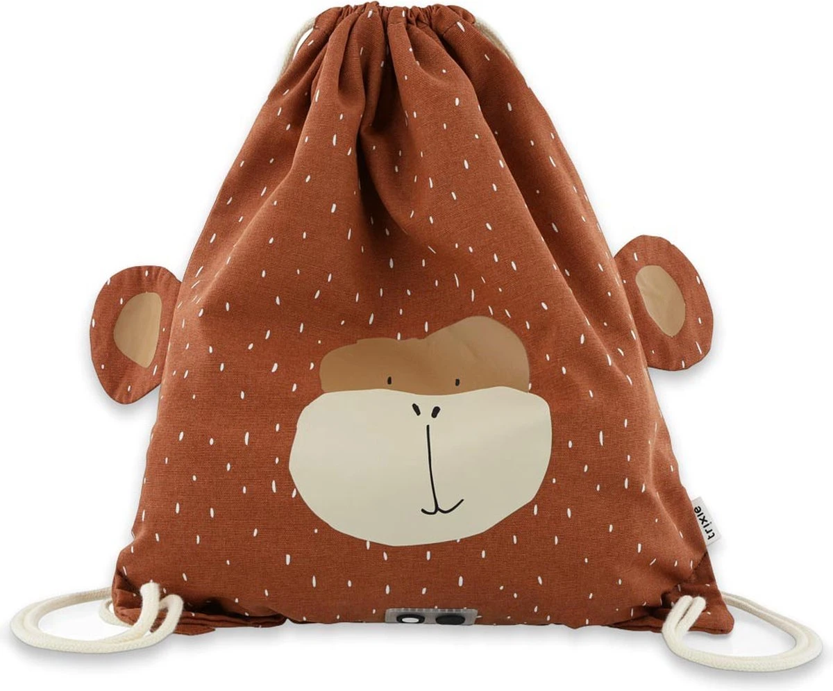 Trixie- Zwemtas Turntas - Rugtassen - Monkey 3 Trixie- Zwemtas Turntas - Rugtassen - Monkey - Afbeelding 2