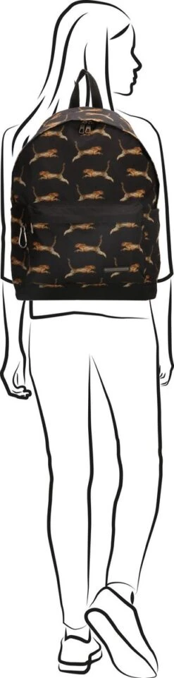 Enrico Benetti Nairobi Laptoprugzak 14 Inch - 46179 - Panter Zwart -Tas Kortingswinkel 308x1200 3