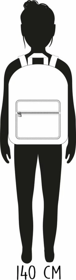 Milky Kiss Ballerina - Rugzak - Schooltas Meisje - Blauw - Hartjes -Tas Kortingswinkel 327x1200 3