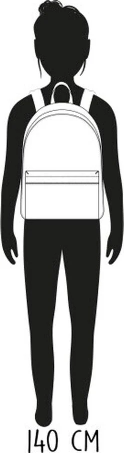 Milky Kiss Sweet & Simple Large Rugzak - 12,5 L - Roze -Tas Kortingswinkel 329x1200