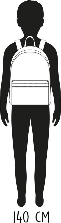 Milky Kiss Sweet & Simple Large Rugzak - 12,5 L - Roze -Tas Kortingswinkel 330x1200