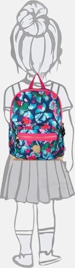 Pick & Pack Prachtige Vlinder - Rugzak - Donkerblauw - Maat M -Tas Kortingswinkel 337x1200 1