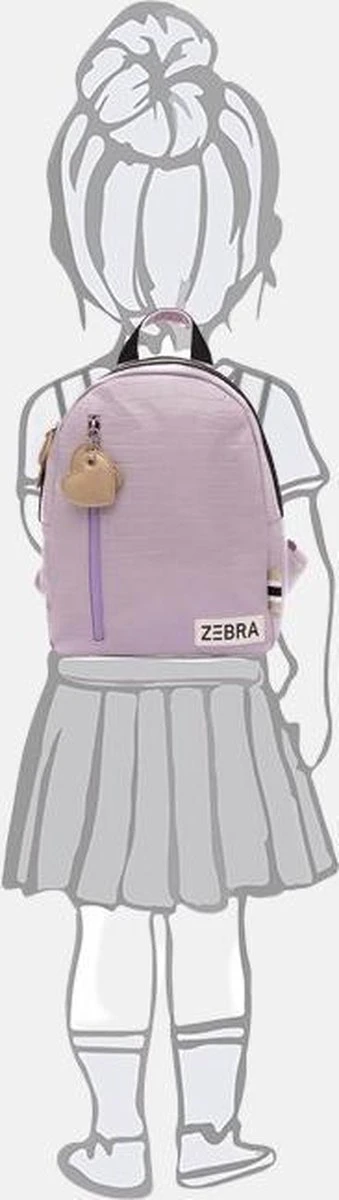 Zebra Trends Kinder Rugzak S Croco Purple 8 Zebra Trends Kinder Rugzak S Croco Purple - Afbeelding 6