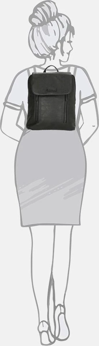 Enrico Benetti Nouméa 66434 Damesrugtas - Zwart 13 Enrico Benetti Nouméa 66434 Damesrugtas - Zwart - Afbeelding 11