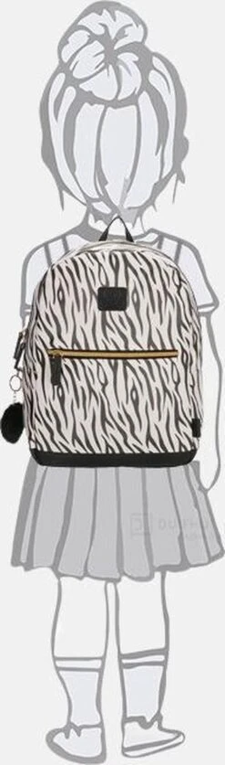 Beagles Originals Cool Originals Rugzak 13,3 Inch (29,4x16,6 Cm.) - Tijger Wit -Tas Kortingswinkel 354x1200