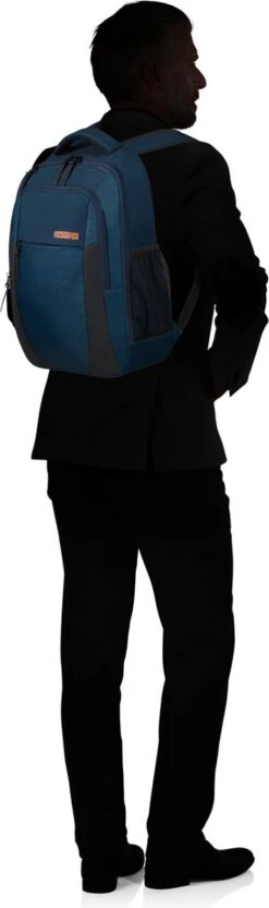 American Tourister Rugzak Met Laptopvak - Urban Groove Ug12 Lapt Bp 15.6" Slim Dark Navy -Tas Kortingswinkel 356x1200