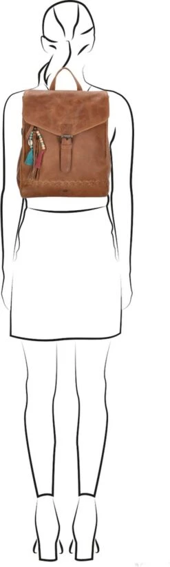 Micmacbags Friendship Rugzak - Bruin -Tas Kortingswinkel 360x1200 2