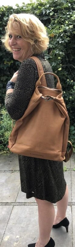 Chesterfield Manchester Leren Rugzak - Cognac -Tas Kortingswinkel 367x1200 2