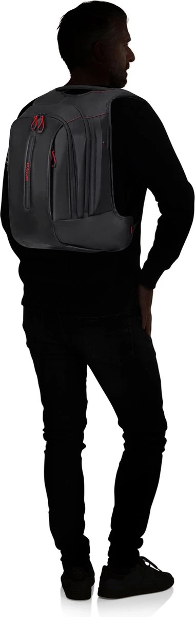 Samsonite Rugzak Met Laptopvak - Ecodiver Laptop Backpack L Black 6 Samsonite Rugzak Met Laptopvak - Ecodiver Laptop Backpack L Black - Afbeelding 4