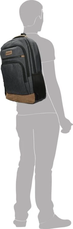 Enrico Benetti München 62120 Laptop Rugzak 17" - Grijs 11 Enrico Benetti München 62120 Laptop Rugzak 17" - Grijs -Tas Kortingswinkel 386x1200 1