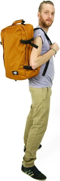 Cabin Zero Reistas / Weekendtas - 51 X 36 X 19 Cm - 44 Liter - Classic - Oranje -Tas Kortingswinkel 402x1200