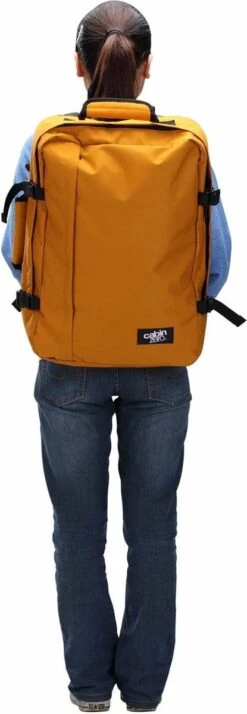 Cabin Zero Reistas / Weekendtas - 51 X 36 X 19 Cm - 44 Liter - Classic - Oranje -Tas Kortingswinkel 415x1200