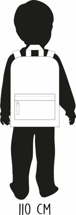 Milky Kiss Pretty Okay Jungle Rugzak - 10,1 L - Navy Blauw -Tas Kortingswinkel 428x1200 10