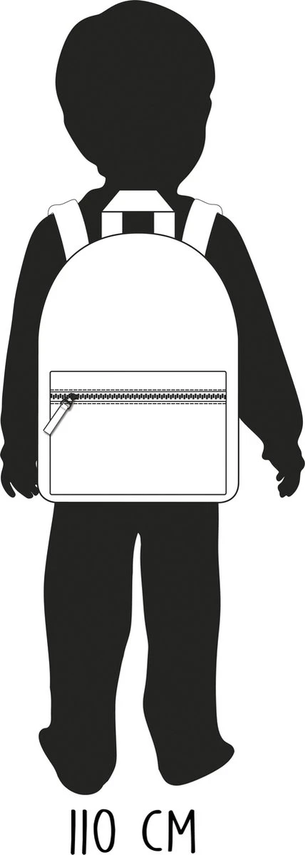 Kidzroom Attitude - Rugzak - 2 T/m 6 Jaar - Blauw - Panterprint 7 Kidzroom Attitude - Rugzak - 2 T/m 6 Jaar - Blauw - Panterprint - Afbeelding 5