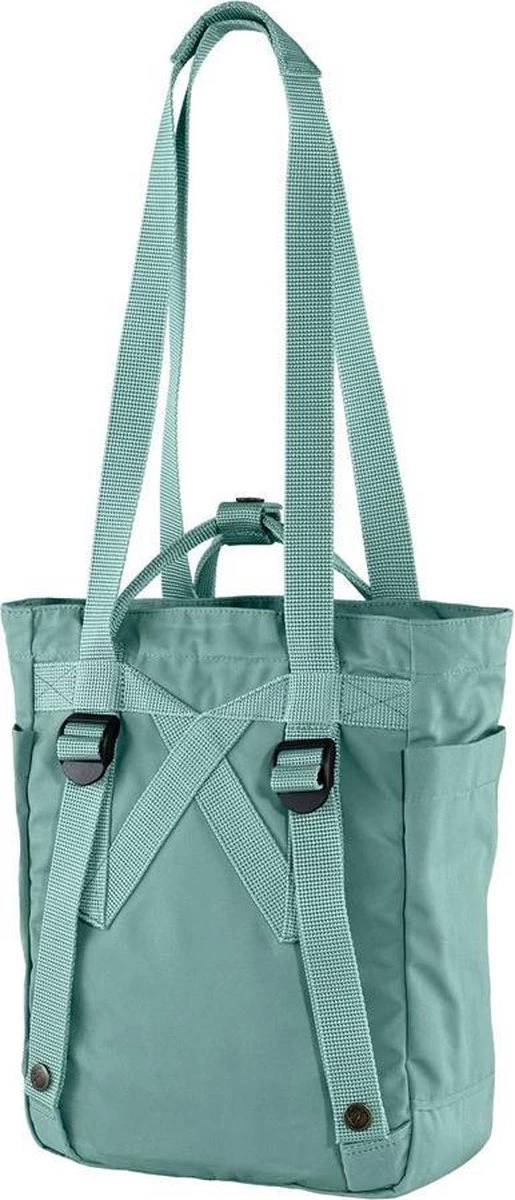Fjallraven Fjällräven Kånken Totepack Unisex Rugzak - Frost Green 14 Fjallraven Fjällräven Kånken Totepack Unisex Rugzak - Frost Green - Afbeelding 12