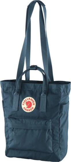 Fjallraven Fjällräven Kånken Totepack Unisex Rugzak - Navy -Tas Kortingswinkel 525x1200 1