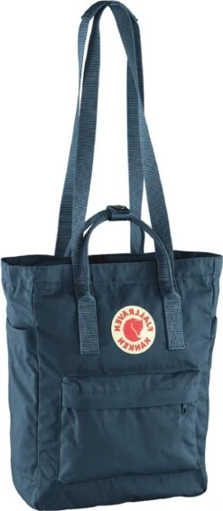 Fjallraven Fjällräven Kånken Totepack Unisex Rugzak - Navy -Tas Kortingswinkel 525x1200