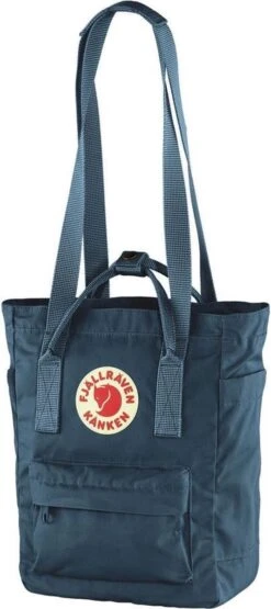 Fjallraven Fjällräven Kånken Totepack Unisex Rugzak - Navy -Tas Kortingswinkel 534x1200