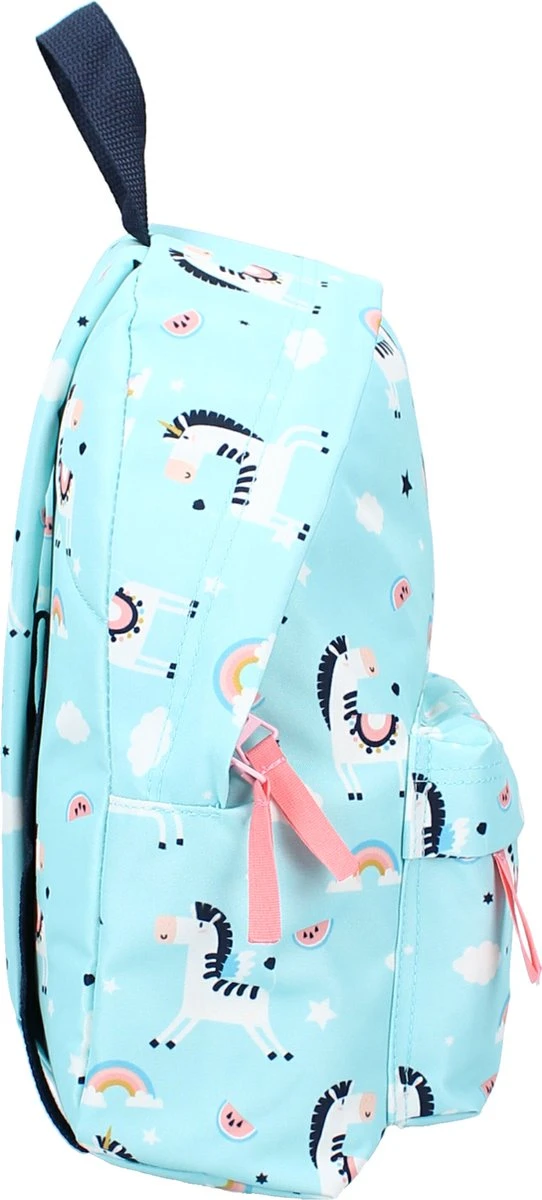 Prêt Get Excited Rugzak Meisje - Rugtas Kind - Mint - Zebra 4 Prêt Get Excited Rugzak Meisje - Rugtas Kind - Mint - Zebra - Afbeelding 2