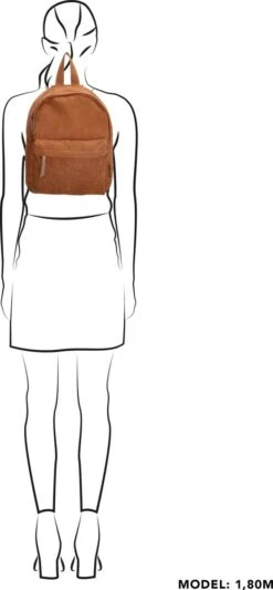 Beagles Navarra Rugzak - Cognac -Tas Kortingswinkel 556x1200 1