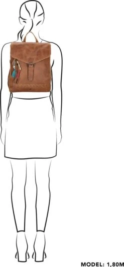 Micmacbags Friendship Rugzak - Bruin -Tas Kortingswinkel 556x1200 19