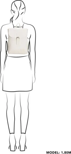 Beagles Murcia Rugzak - Wit -Tas Kortingswinkel 556x1200