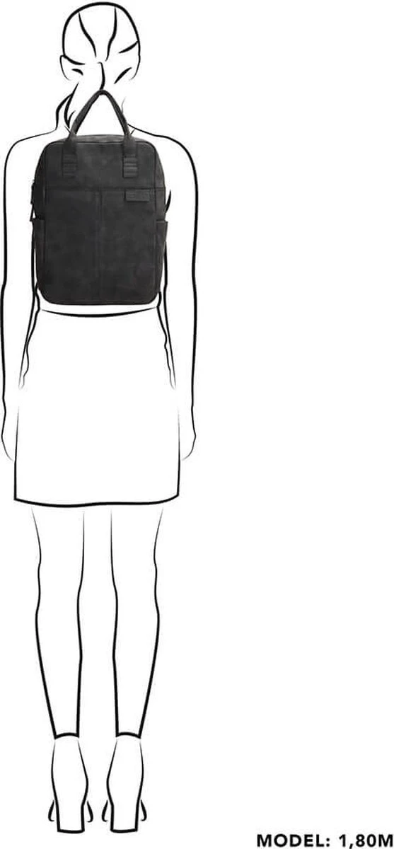 Zebra Trends Laptoprugzak 15 Inch Zwart 8 Zebra Trends Laptoprugzak 15 Inch Zwart - Afbeelding 6