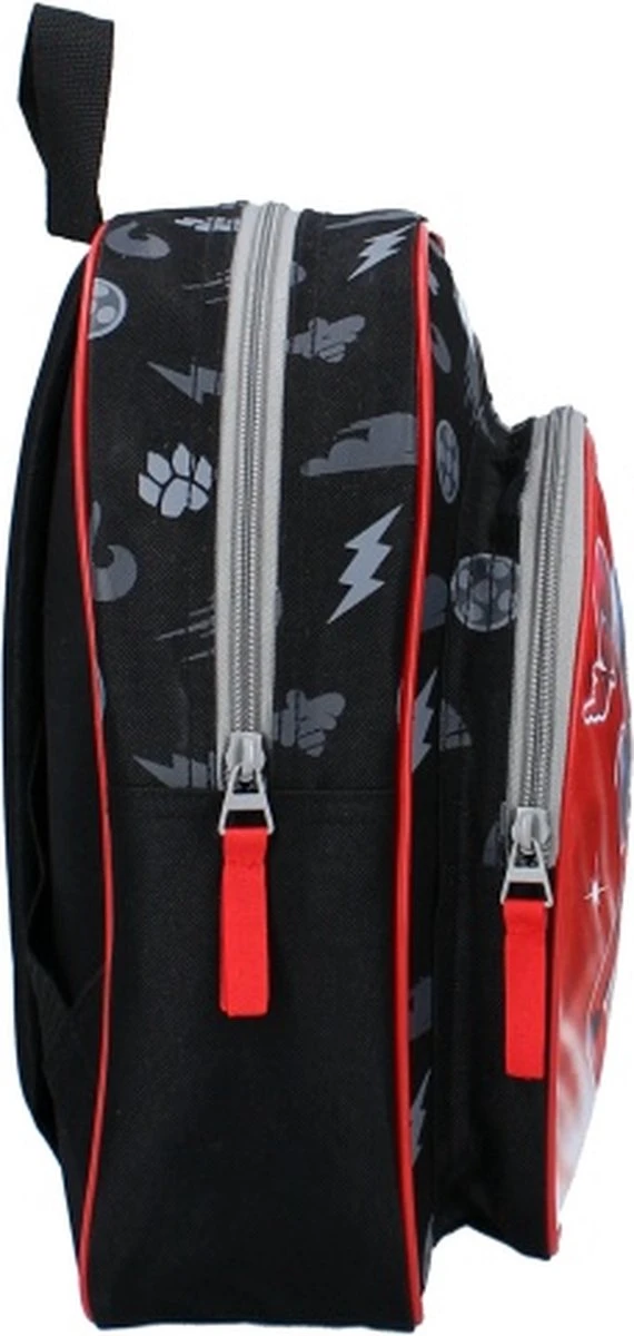 Miraculous Ladybug Love And Courage Rugzak - Zwart 4 Miraculous Ladybug Love And Courage Rugzak - Zwart - Afbeelding 2