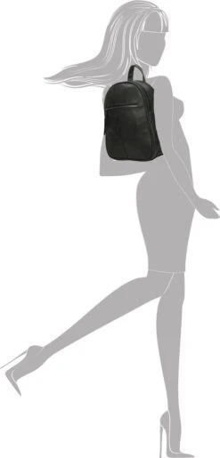 Enrico Benetti Zoë 66911 Rugzak - Zwart -Tas Kortingswinkel 575x1200 11