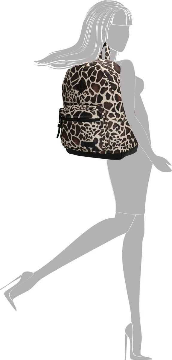 Enrico Benetti Londen 46122 Laptoprugzak Met 15" Laptopvak - Giraf Print 4 Enrico Benetti Londen 46122 Laptoprugzak Met 15" Laptopvak - Giraf Print - Afbeelding 2