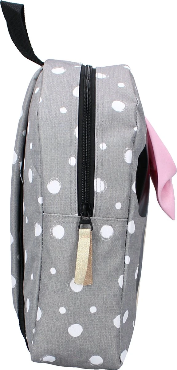 Minnie Mouse Let's Do This Rugzak - Grijs - Stippen 4 Minnie Mouse Let's Do This Rugzak - Grijs - Stippen - Afbeelding 2