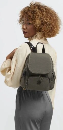 Kipling CITY PACK MINI Rugzak, 9 Liter - Green Moss -Tas Kortingswinkel 584x1200