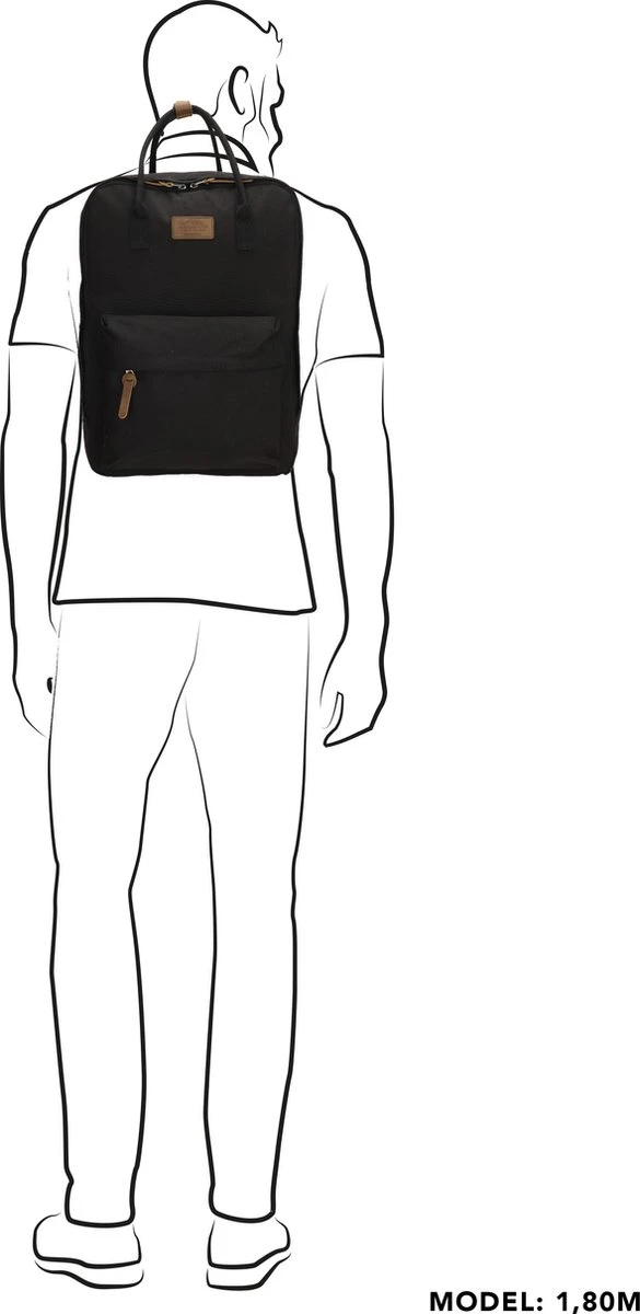 Beagles Originals Torrent Rugzak 15,6 Inch (34.5x19.4 Cm) - Zwart 6 Beagles Originals Torrent Rugzak 15,6 Inch (34.5x19.4 Cm) - Zwart - Afbeelding 4