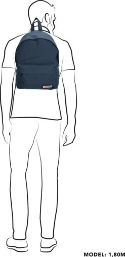 Enrico Benetti Amsterdam Rugzak - 54386 - Blauw -Tas Kortingswinkel 585x1200 6