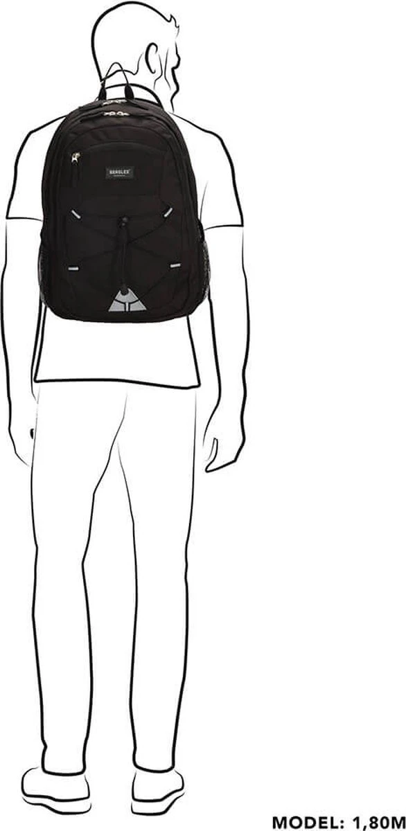 Beagles Originals Torrent Rugzak 15,6 Inch (34.5x19.4 Cm) - Zwart 9 Beagles Originals Torrent Rugzak 15,6 Inch (34.5x19.4 Cm) - Zwart - Afbeelding 7