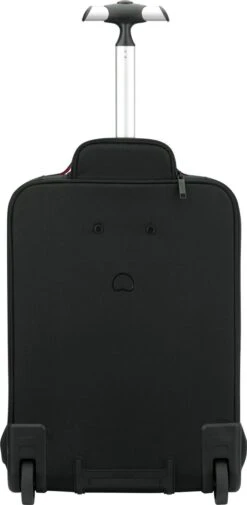 Delsey Parvis Plus Backpack Trolley - 2 Compartments - 17,3 Inch - Black -Tas Kortingswinkel 587x1200 1