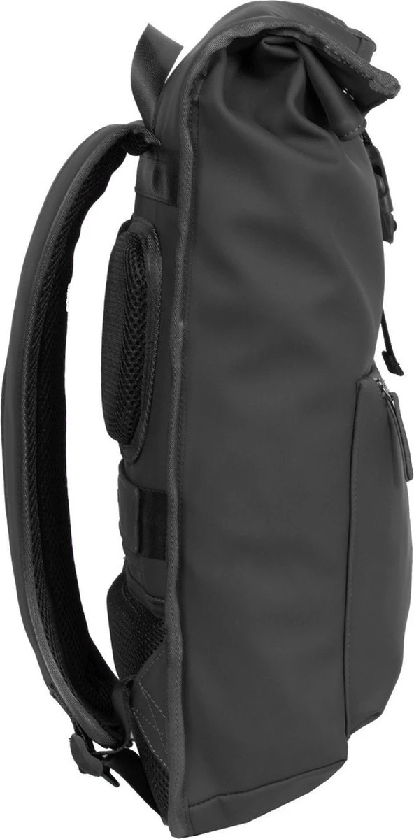 New Rebels® William - Rugtas - Zwart - Waterafstotend - 15.6151413121087 - 16L - 28x13x43cm - Rugzak / Backpack 4 New Rebels® William - Rugtas - Zwart - Waterafstotend - 15.6151413121087 - 16L - 28x13x43cm - Rugzak / Backpack - Afbeelding 2