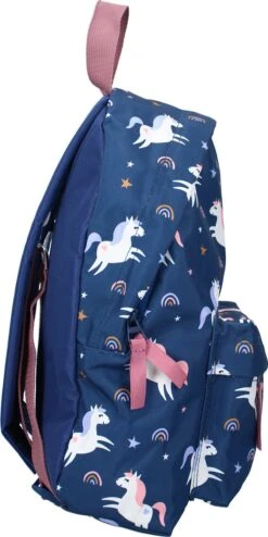 Prêt Imagination Rugzak - Blauw - Eenhoorn -Tas Kortingswinkel 600x1200 2
