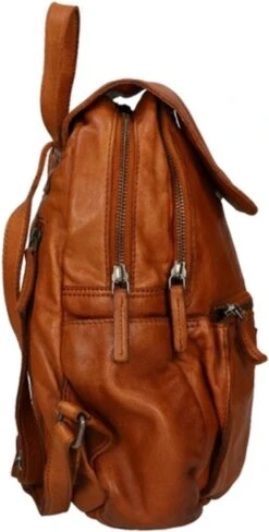 DSTRCT Harrington Road Leren Rugtas - Cognac -Tas Kortingswinkel 608x1200