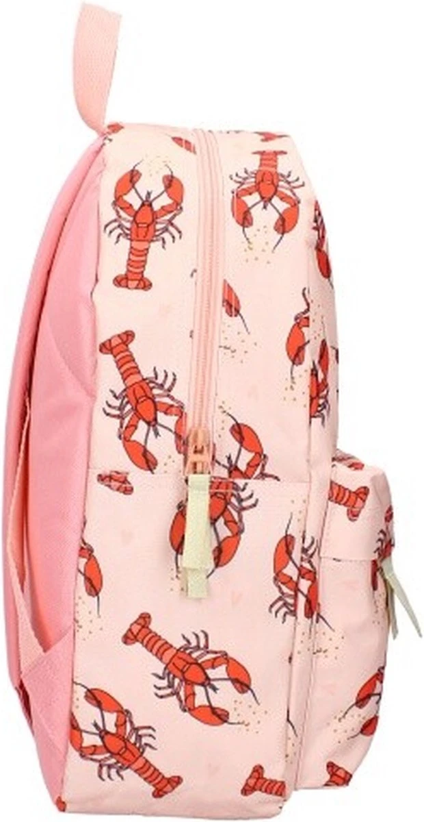 Milky Kiss Full Of Smiles Rugzak - Schooltas Meisje - Roze - Kreeft 8 Milky Kiss Full Of Smiles Rugzak - Schooltas Meisje - Roze - Kreeft - Afbeelding 6