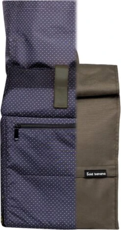 Bold Banana - Laptoprugzak Roll Top - Green Knight -Tas Kortingswinkel 632x1200
