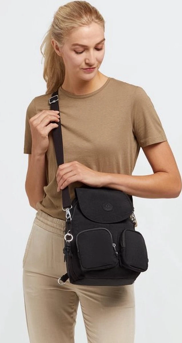 Kipling FIREFLY UP Rugzak, 7.5 Liter - Black Noir 4 Kipling FIREFLY UP Rugzak, 7.5 Liter - Black Noir - Afbeelding 2