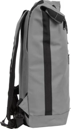 BIKE Splash - Roll-Top Fietstas - Backpack - Waterafstotend - Large II - Rugtas - Rugzak - Grijs -Tas Kortingswinkel 660x1200 2