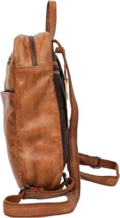 Bear Design Tiffany Leren Rugzak - Cognac -Tas Kortingswinkel 663x1200 3