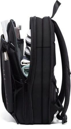 Bange Rugzak - 16 Inch Laptop Vak - Krasbestendig - Waterbestendig - Multifunctioneel - Comfort - Incl. Smart Thermosfles -Tas Kortingswinkel 667x1200
