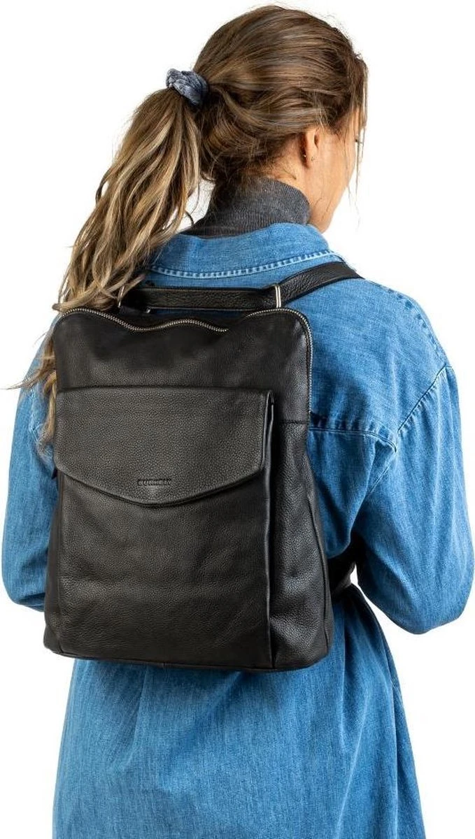 BURKELY Just Jackie Backpack Crossover Rugzak - Zwart 14 BURKELY Just Jackie Backpack Crossover Rugzak - Zwart - Afbeelding 12
