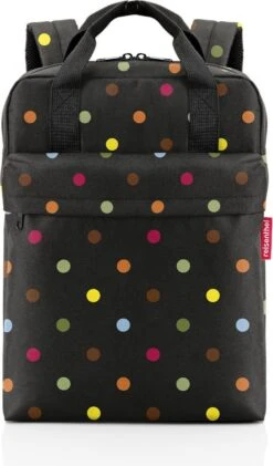 Reisenthel Allday Backpack M Rugzak - 15L - Dots Zwart