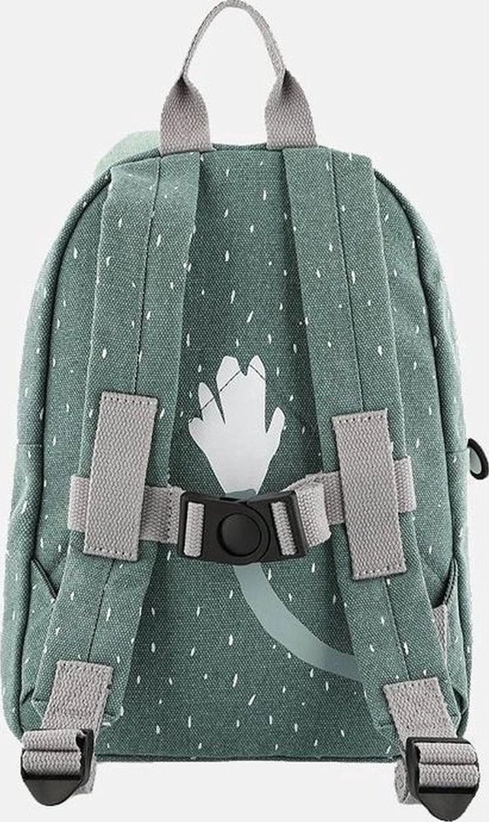 Trixie Hippo Kinderrugzak / Rugtas / Schooltas - Backpack - 12 Liter - Katoen - Blauw 21 Trixie Hippo Kinderrugzak / Rugtas / Schooltas - Backpack - 12 Liter - Katoen - Blauw - Afbeelding 19