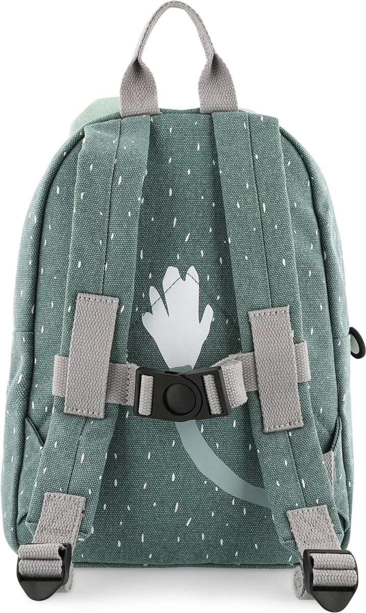 Trixie Hippo Kinderrugzak / Rugtas / Schooltas - Backpack - 12 Liter - Katoen - Blauw 14 Trixie Hippo Kinderrugzak / Rugtas / Schooltas - Backpack - 12 Liter - Katoen - Blauw - Afbeelding 12